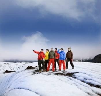 Verkenning van Sólheimajökull, gletsjerwandeling
