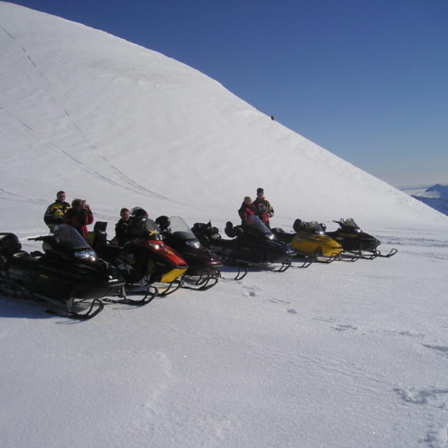 Smyrlabjörg - Sneeuwscootertocht op Vatnajökull